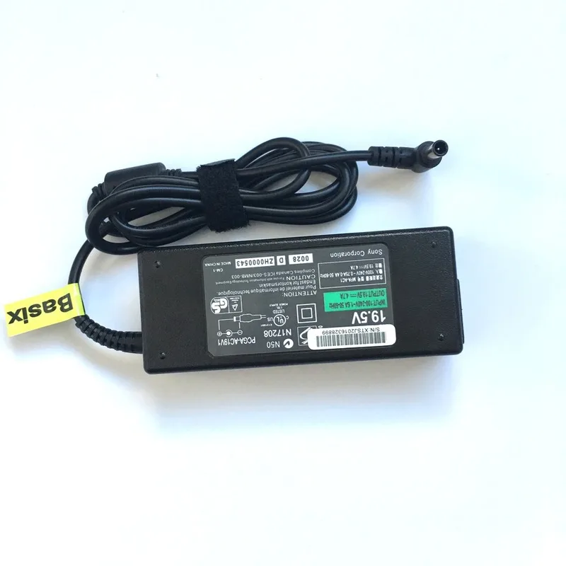 Адаптер переменного тока Basix 90W 19 5 V 4.7A зарядное устройство для аккумулятора