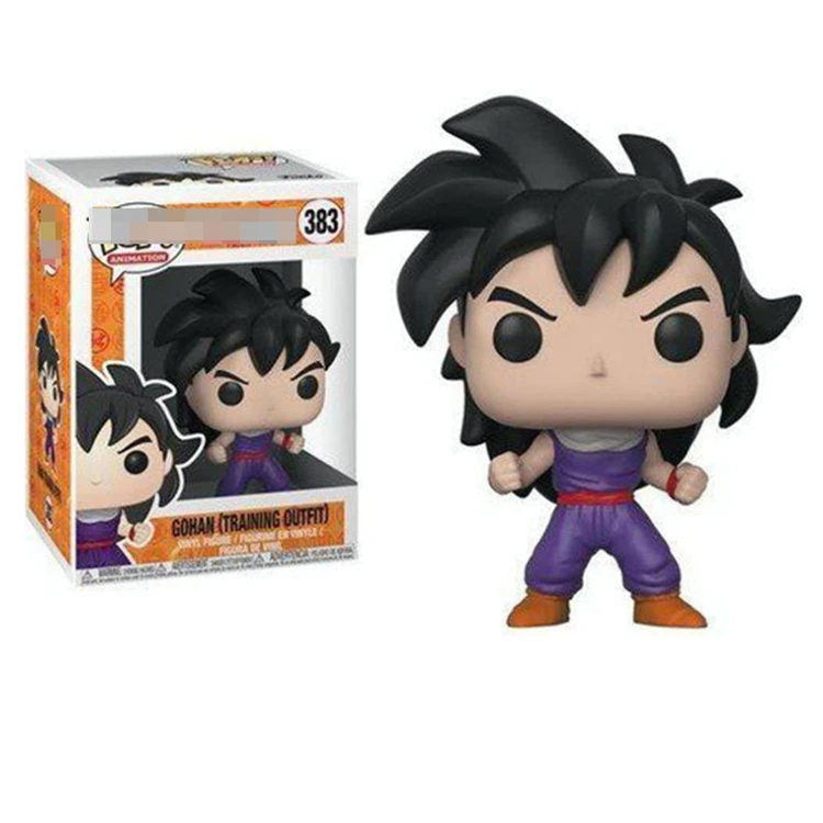 FUNKO Pop! Драконий жемчуг Z Gohan экшн-фигурка игрушки Супер Saiyan 2 GOHAN с тренировочным
