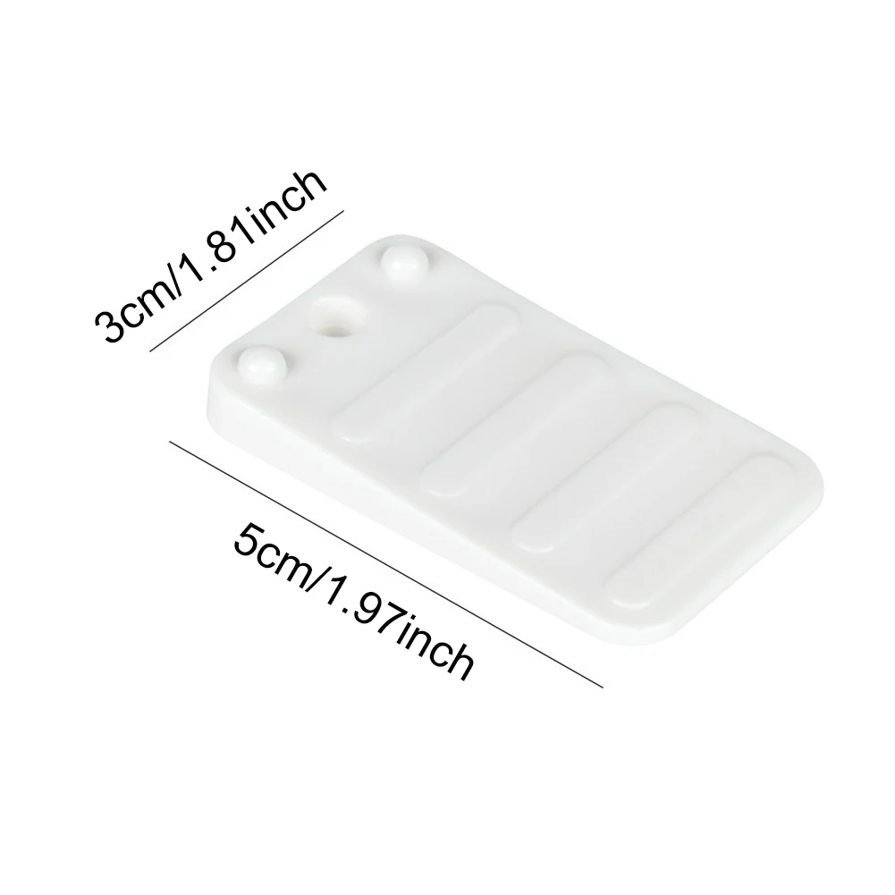 

6pcs Stackable Furniture Pads Durable Toilet Leveling Shims Hardware Non Slip for bookcases tables doors windows cabinets