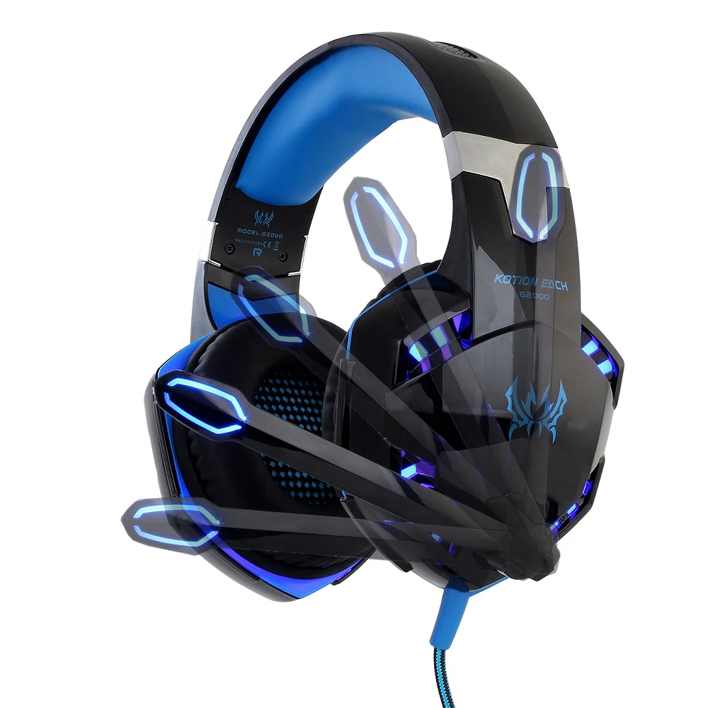 Игровые наушники Kotion G2000 игровая гарнитура стерео глубокий бас с микрофоном