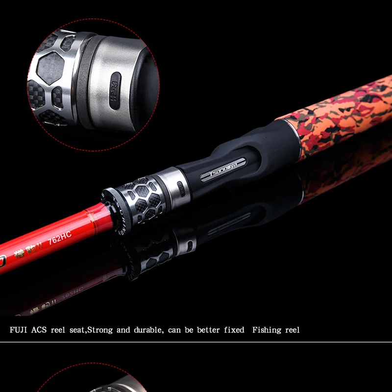 TSURINOYA 2,28 м FUJI аксессуары Snakehead Приманка Удочка 2 секции быстрое действие карбоновая ультра светильник приманка Литье удочка