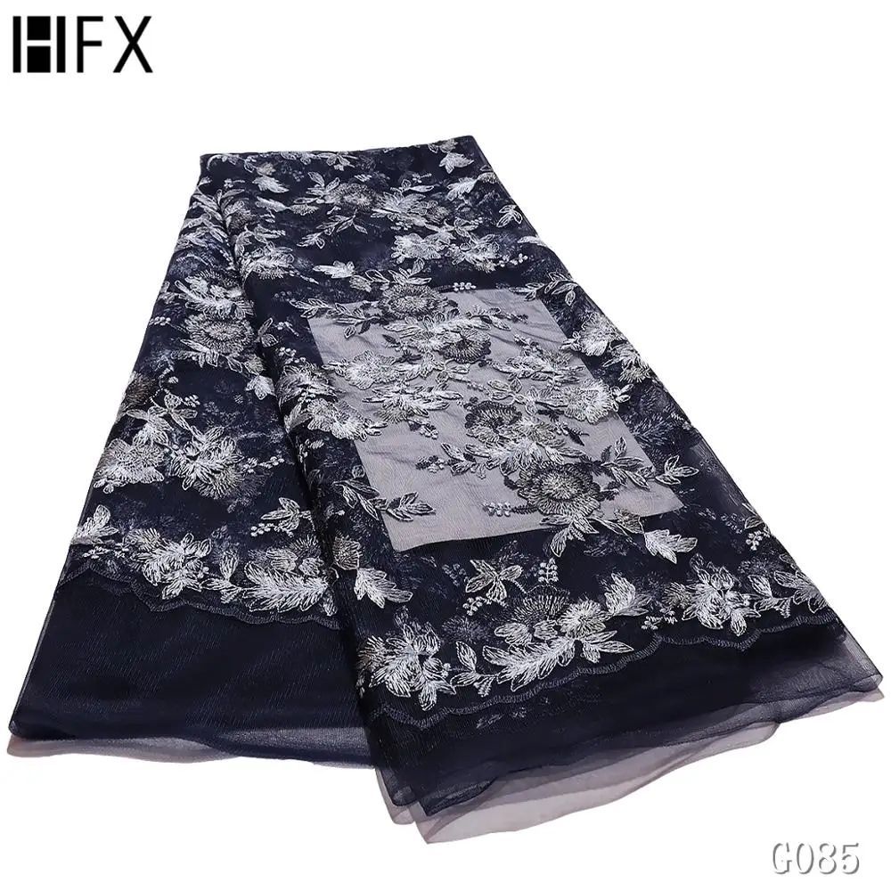 HFX новейшая нигерийская африканская кружевная ткань 2020 Высокое качество