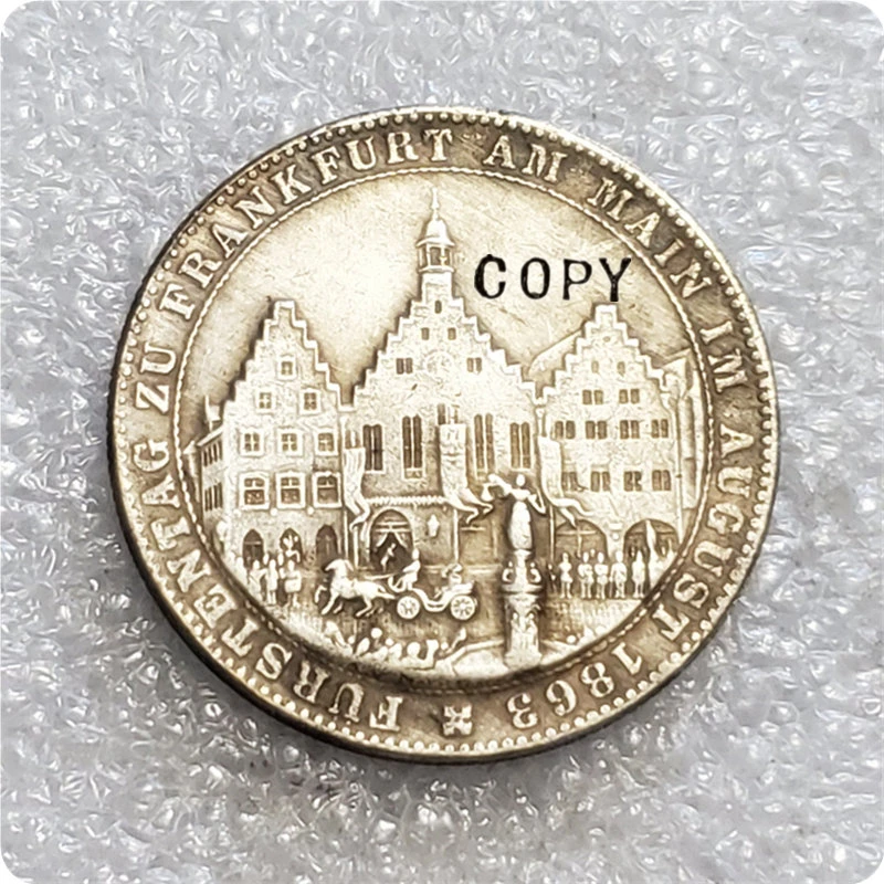 1863 г. бесплатный Императорский город Франкфурт (Германия) 1 герметик (памятный