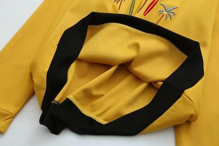 

Plus size O neck embroidery cotton women loose Sweatshirts 2021 new spring autumn casual ladies pullovers hoodies female tops