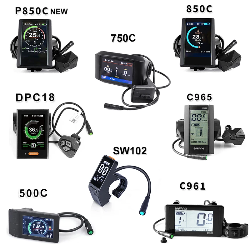 Комплект для преобразования переднего ступичного двигателя Bafang двигатель