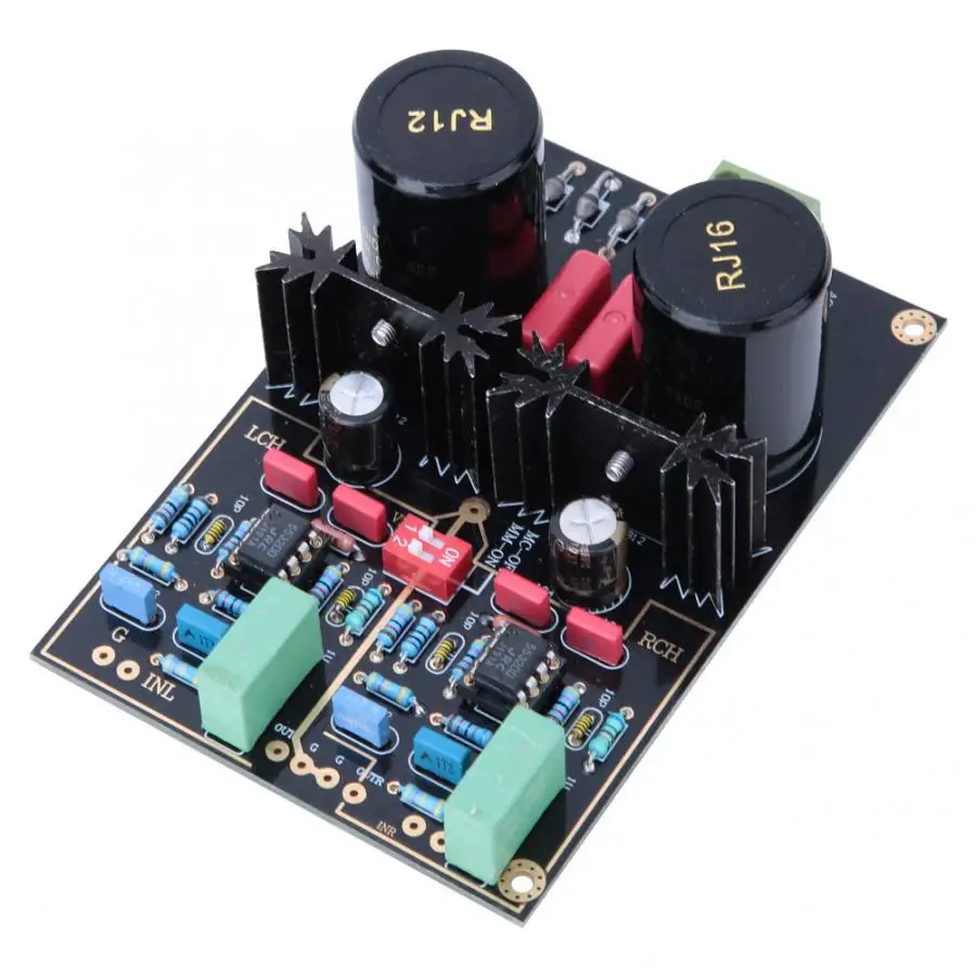 Мультиметр Phono Stage Amp Audio Dual Circuit MM/MC HIFI готовая Плата усилителя штатив для