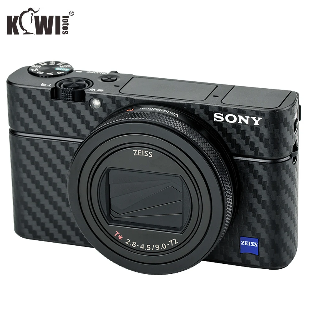 Чехол для Камеры KIWIFOTOS комплект из углеродного волокна Sony RX100 VII RX100VII RX100M7 защитная