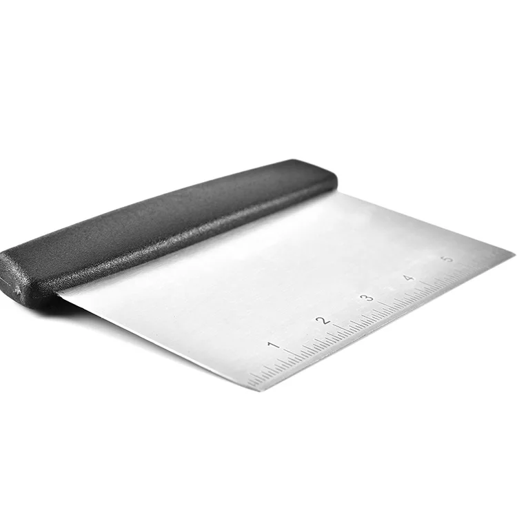 

Stainless Steel Dough Cutter Kitchen Accessories Baking Tools Cakes Decorating Tools Pastry Tools with Scale Dough Tools scale