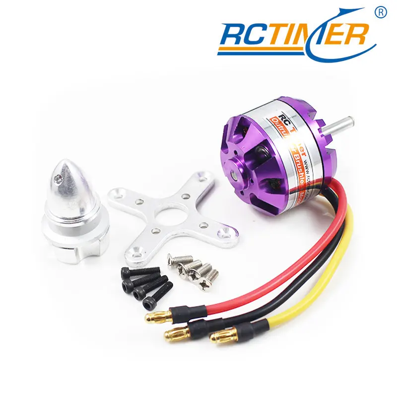 Rctimer A3530 1100KV 1400KV 1700KV Outrunner бесщеточный двигатель (вал 4 0 мм)|Корпусы для дронов| |