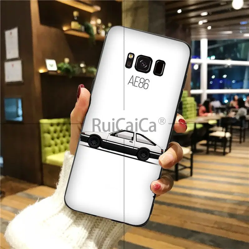 Ruicaica начальный D AE86 цветной умный чехол для телефона чехол для Galaxy S6 edge plus s7 edge s8 plus s9 plus
