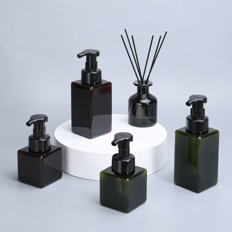 

10PCS of 250ML plastic Foaming bottles Lotion Liquid dispenser Empty Pump Bottle Shampoo Soap Mousses Foam Bottles