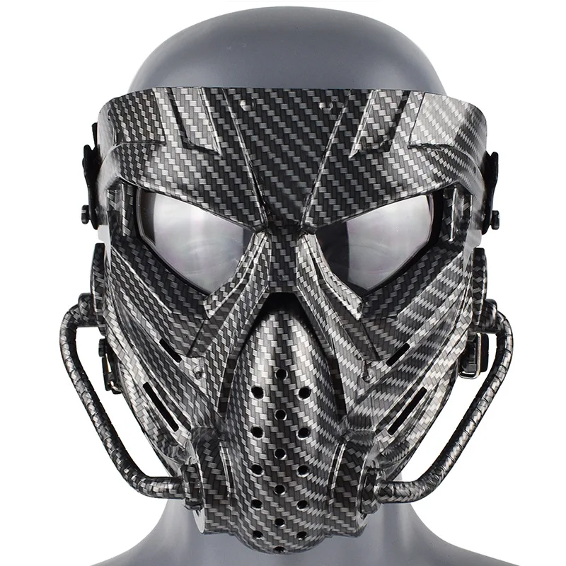Противогаз Военная Тактическая Противоударная маска на все лицо для страйкбола