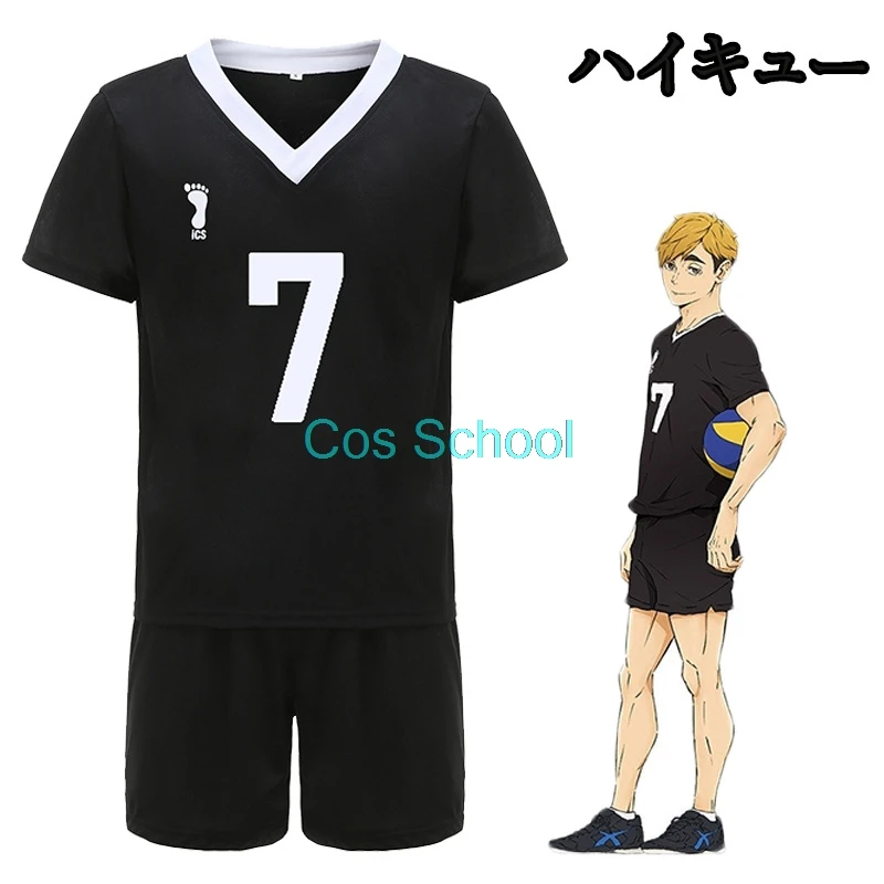 Haikyuu! Miya Atsumu костюмы для косплея Osamu спортивная одежда Inarizaki школьная форма