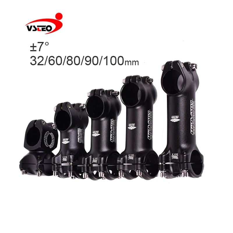 

Велосипедный стержень из алюминиевого сплава, 31,8/28,6 мм, 7 °, 32/60/80/90/100 мм