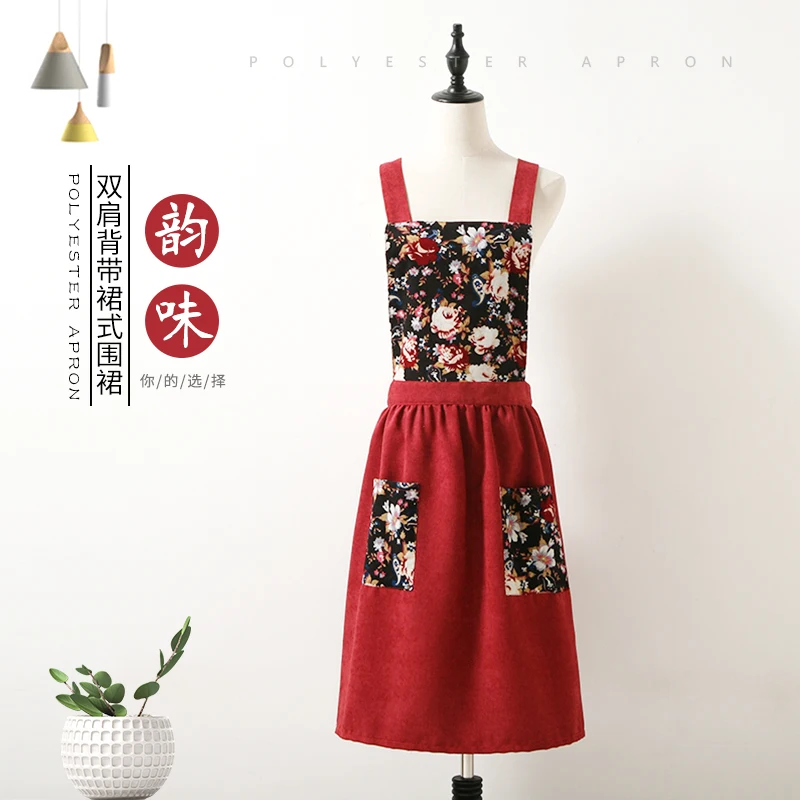 

Индивидуальный модный фартук принцессы литературный цветочный художник цветочный магазин фартук комбинезоны домашняя кухня