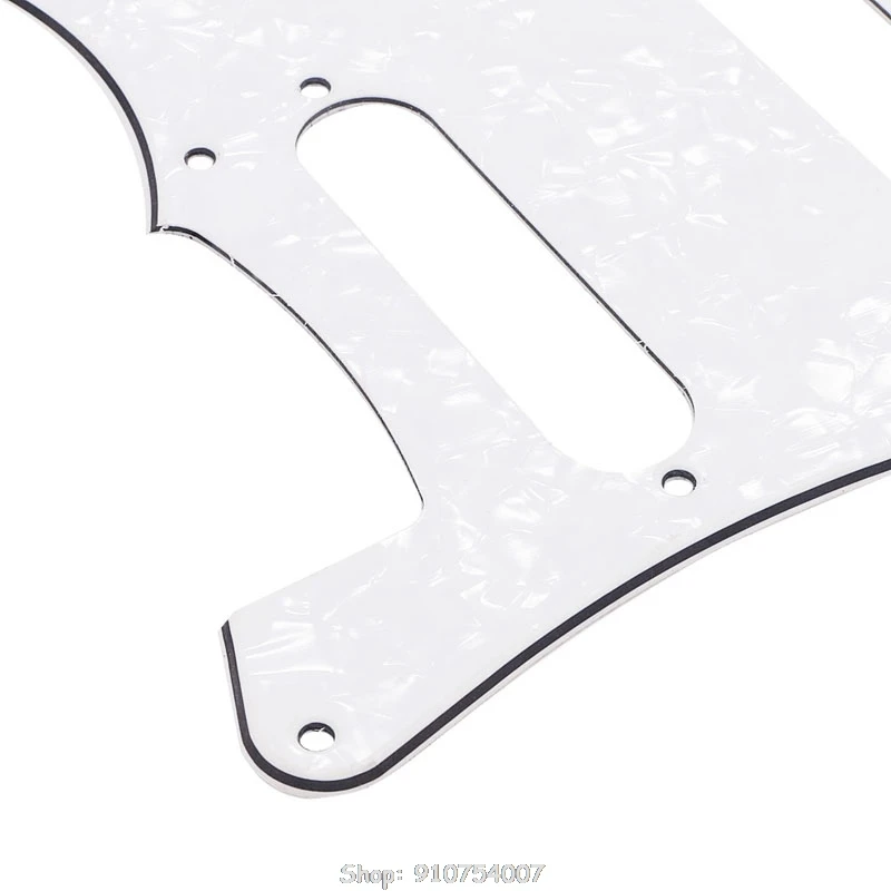 

3Ply Strat Style Scratch Plate Pearl White Guitar Pickguard for fender Strat New N21 20 Dropship