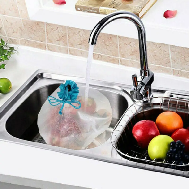 6/12 шт веревочная сумка растительного игрушечные фрукты хранения изготовленные