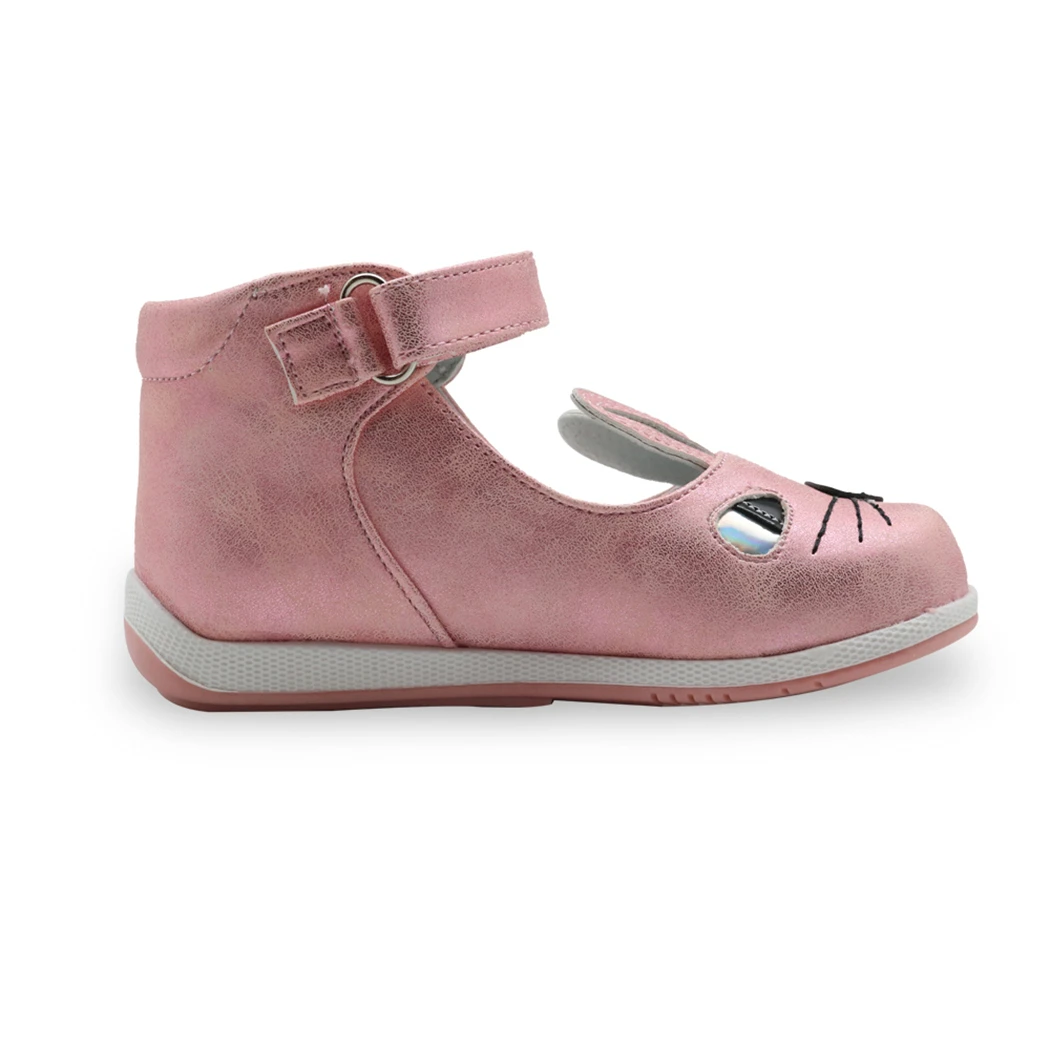 Детские весенне осенние летние сандалии для девочек с милыми заячьими ушками