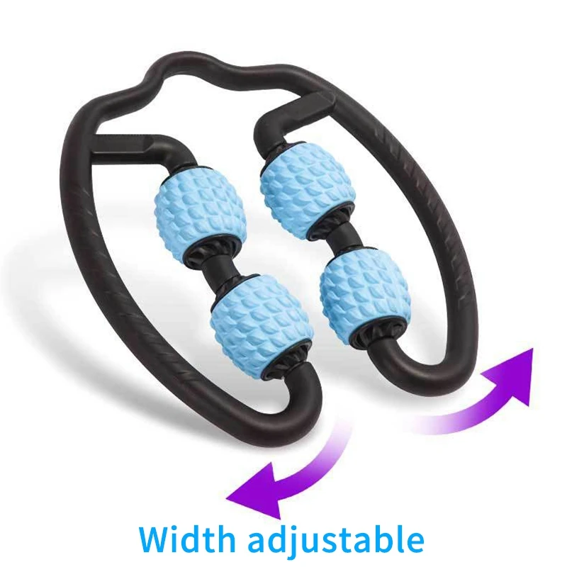 

1Pc Foam Shaft Roller Muscle Relaxer Hand Leg Massage Roller Lean Leg Massage