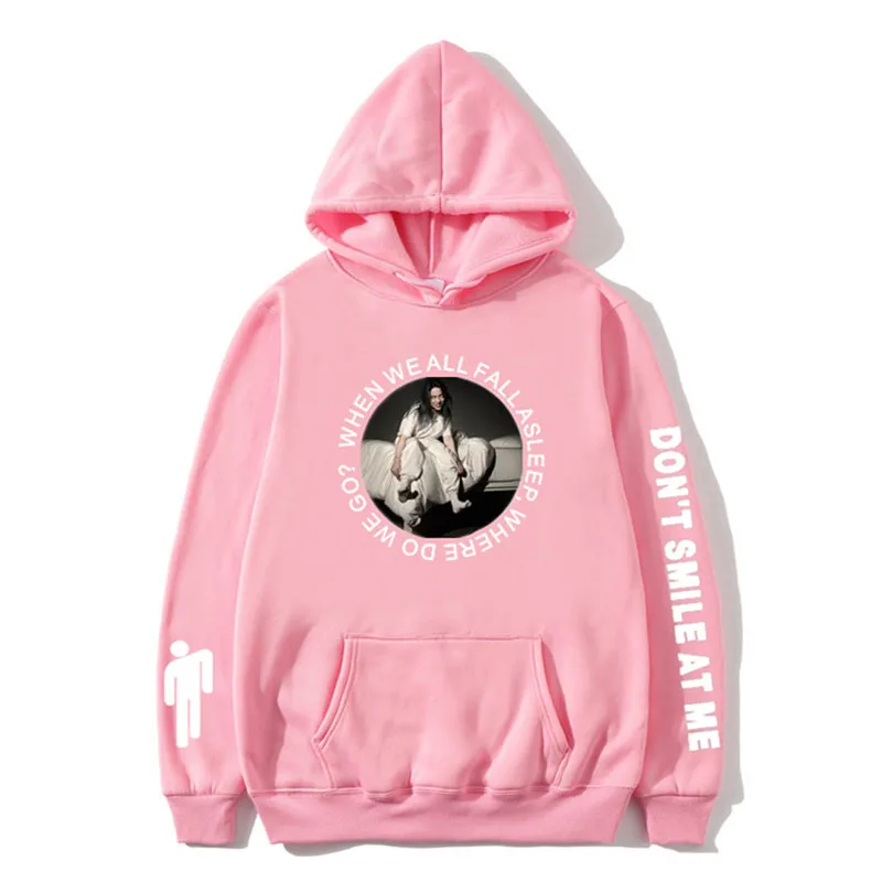 Новинка года, толстовка с капюшоном Billie Eilish, модные толстовки с принтом для женщин и мужчин, толстовки с длинными рукавами, лидер продаж, Повседневная Уличная одежда Sudadera Hombre