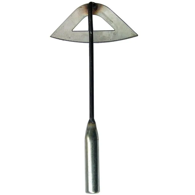 

15*28.5cm All-steel Hardened Hollow Hoe Soil Weeding Rake Small Hollow Hoe Planting Vegetable Farm Garden Agriculture Tool