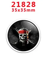 30 шт мультфильм персонаж плоское украшение из смолы PR 21752 - Цвет: 21828