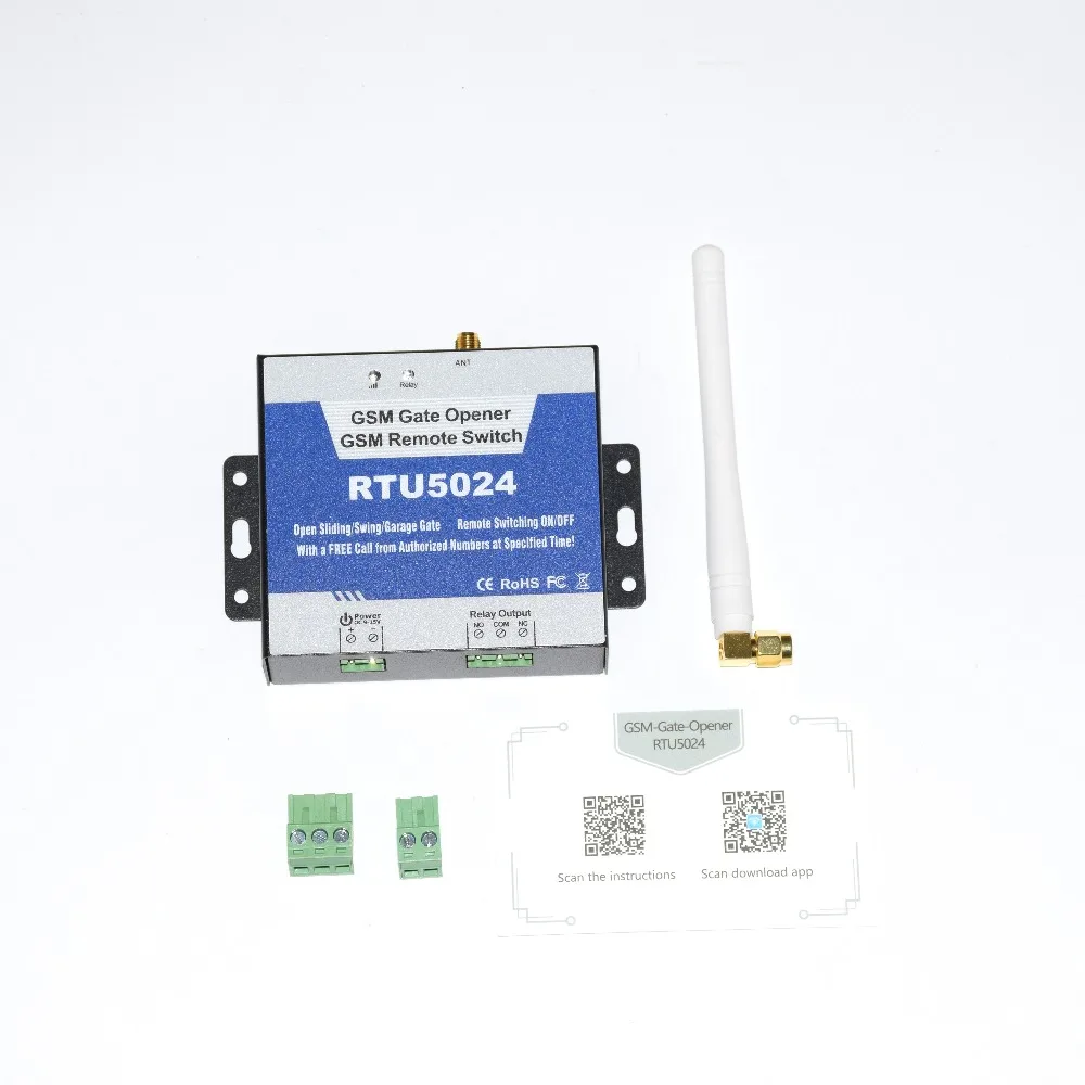 GSM 2G 3g WCDMA беспроводной ворот открывания двери RTU5024 управление доступом Дистанционное вкл/выкл переключатель приложение удаленный мониторинг