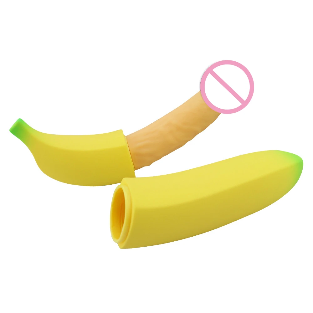 G spot имитация банана вибратор для женщин Имитация пениса Мастурбация Массаж AV