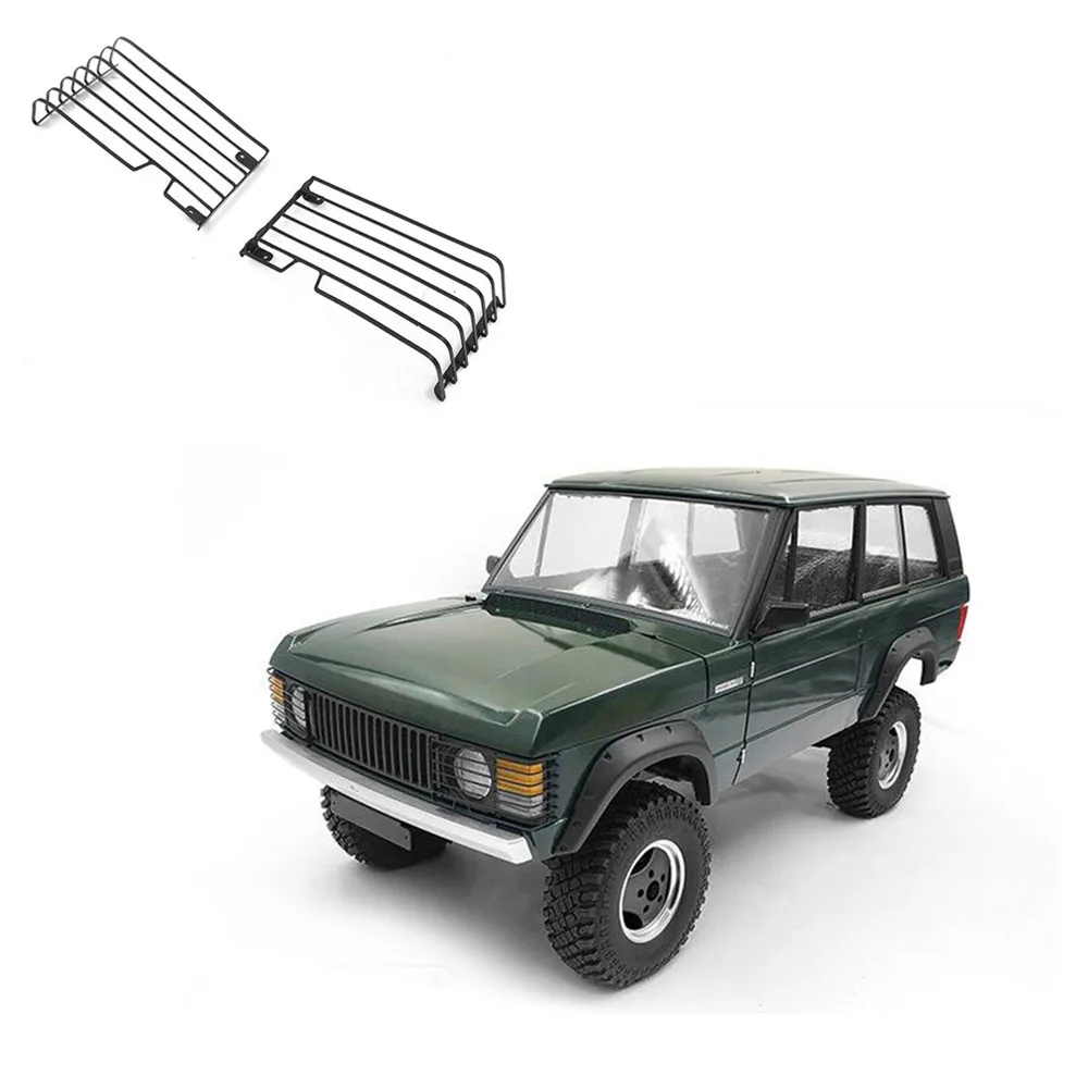 1 пара защитный передний светильник из нержавеющей стали для 1/10 Range Rover Classic Body RC