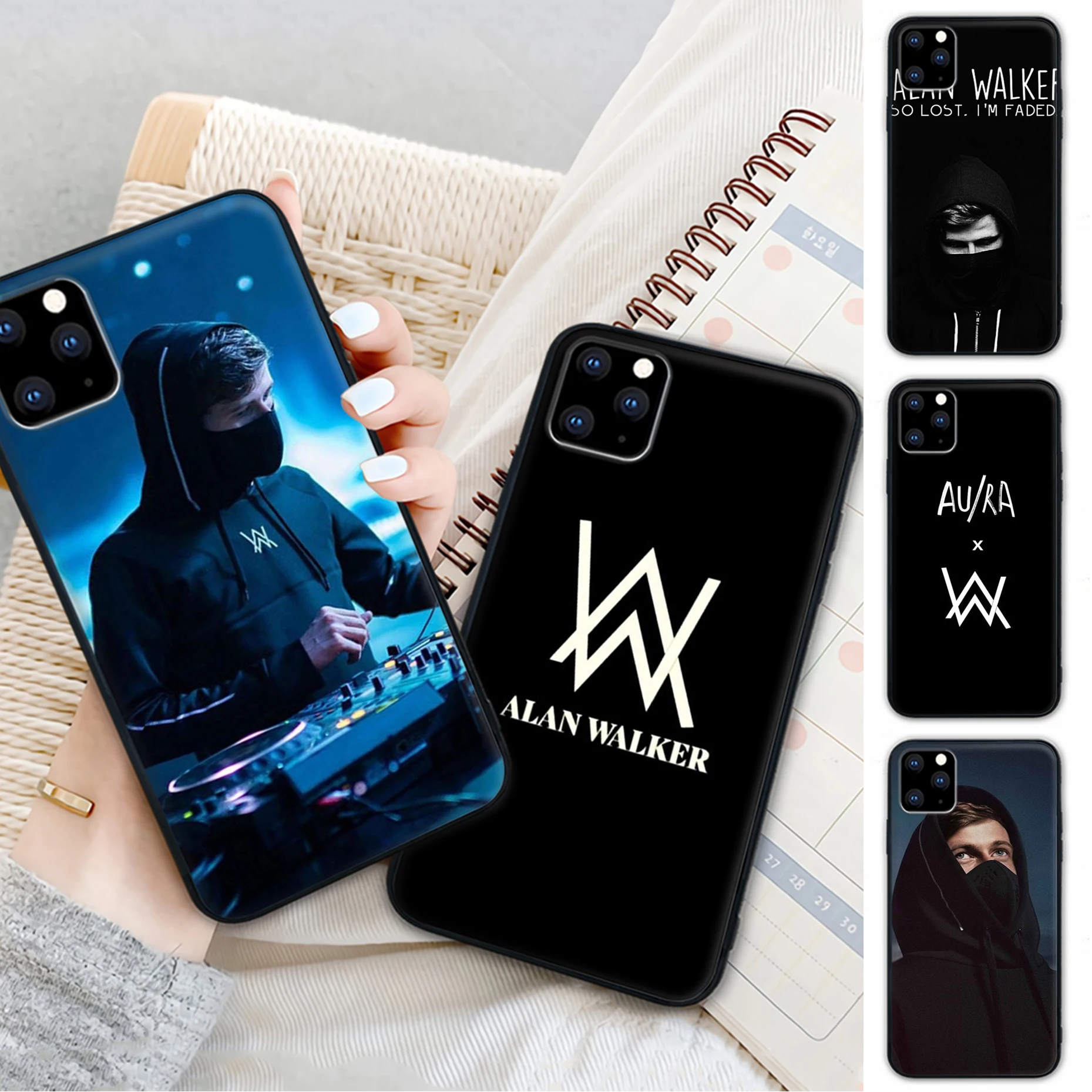 

Silicone Alan Walker Cellphone Case For Xiaomi Redmi 4X 5 Plus 6 6A 7 7A 8 8A 9 Note 4 8 T 9 Pro Max Cover