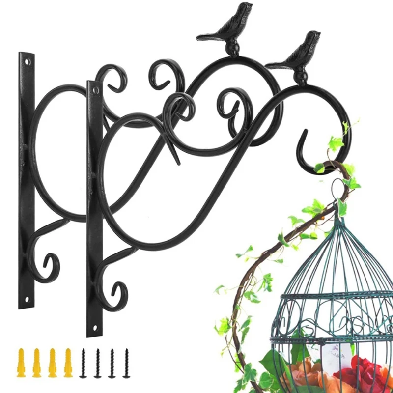 

H051 Heavy Duty Plant Bracket Support Outdoor Indoor Garden Hanging Bracket for Plant