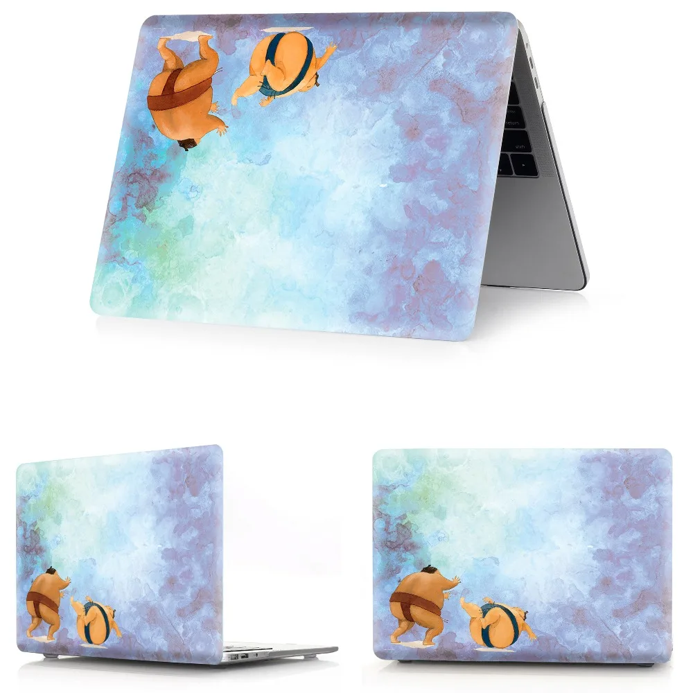 Чехол для ноутбука MacBook Air 11 13 дюймов A1466 A1932 Pro 12 13 15 retina A1502 A1706 A1708 A1989 сумо чехол