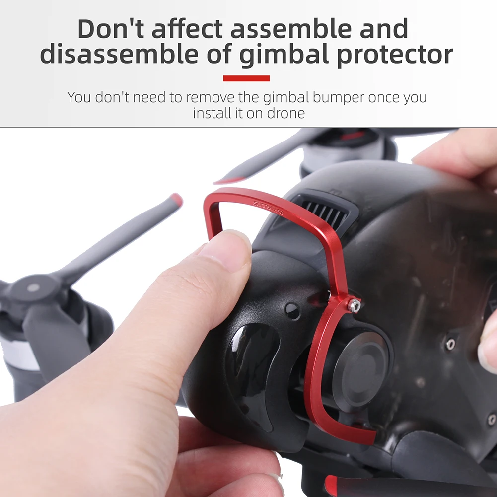 Защитный бампер для камеры DJI FPV из алюминиевого сплава | Электроника