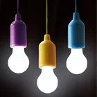 Цветной портативный светодиодный светильник-люстра, подвесной светильник для сада, кемпинга