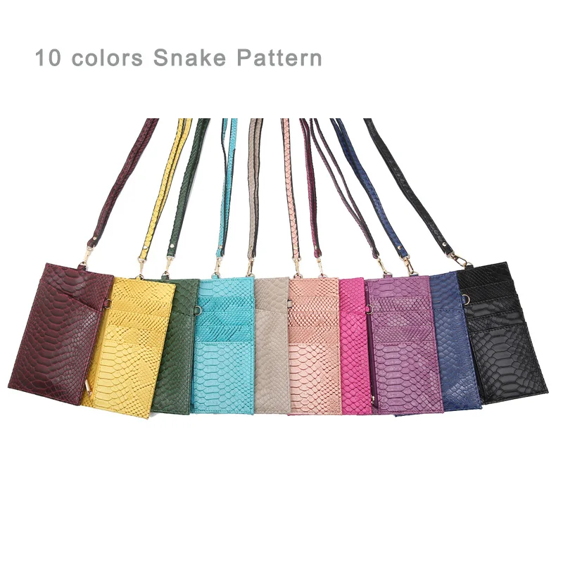 Новый летний мобильный телефон сумка из натуральной кожи питона чехол
