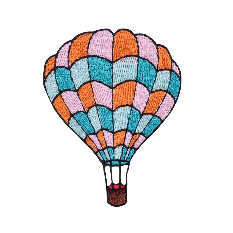 1 шт. мультяшная Горячая воздушная заплатка в виде воздушного шара вышивка утюгом