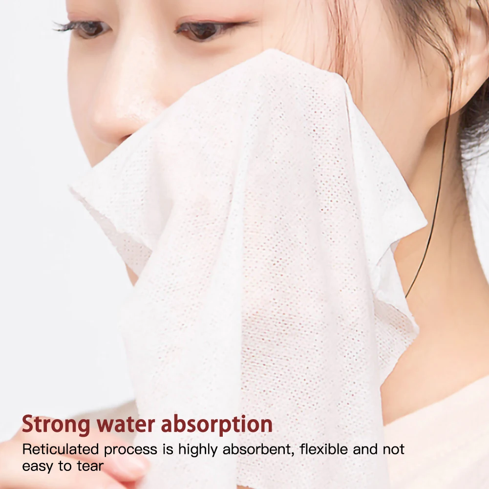 

12/30/100Pcs Disposable Pure Cotton Compressed Face Towel Travel Water Wet Wipe Washcloth Outdoor Moistened Tissues Napkin
