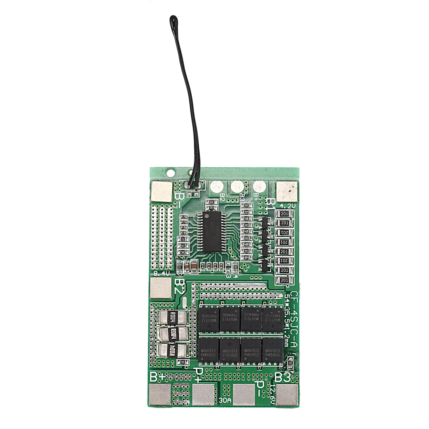 4S 12V 30A Защитная монтажная плата Lifepo4 Bms 3,2 V Ups инвертор с защитой баланса и температуры