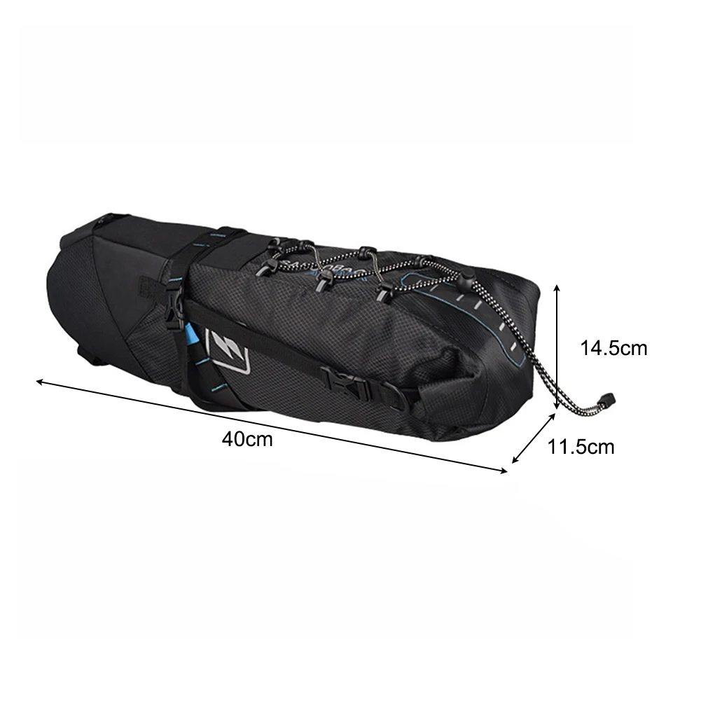

Bike Bag Waterproof Large Capacity Bicycle Saddle Bag Foldable Tail Rear Bag MTB Road Trunk Bike Pouch Cycling Accessories