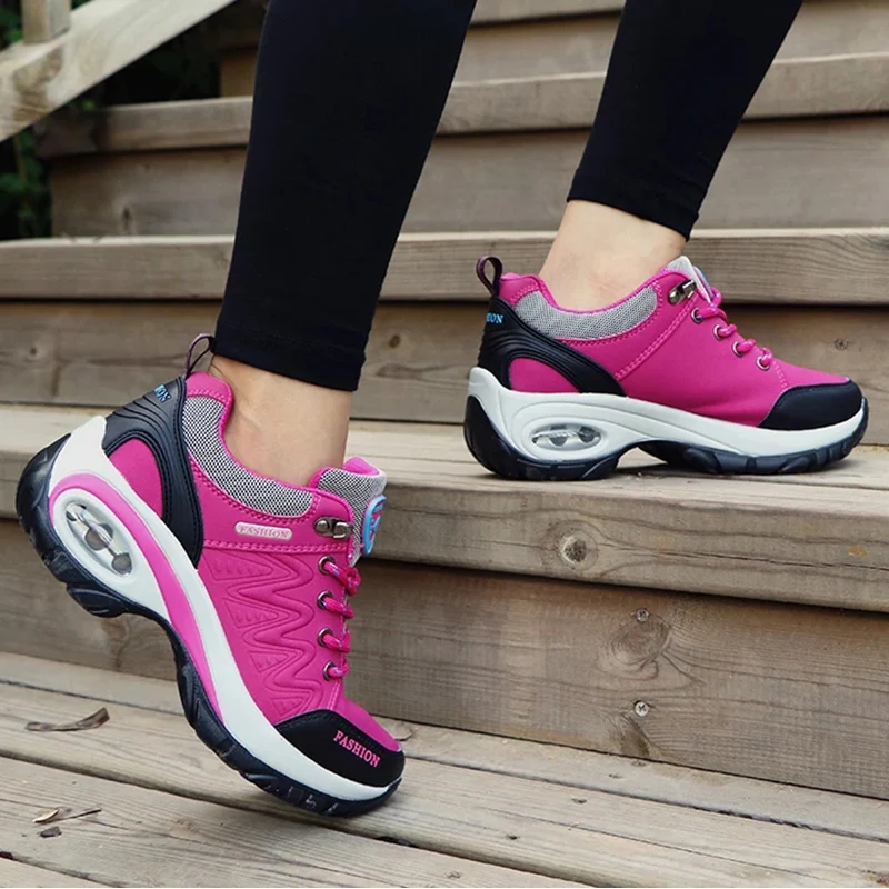Женские кроссовки с воздушной подушкой уличная удобная повседневная обувь