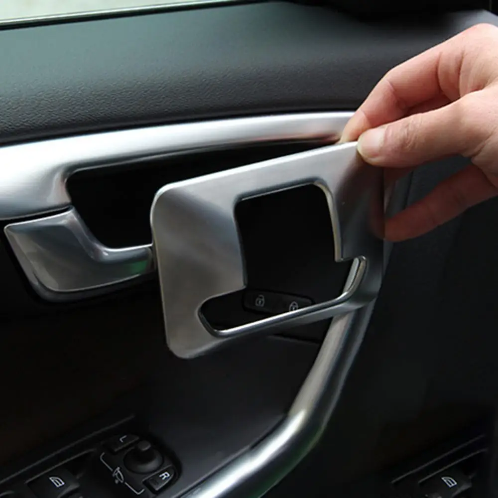 

Chrome Electronic Handbrake Button Panel Decorative Cover For Volvo XC60 V60 XC70 S60 S80 Car Styling ABS Panel Trim Cover