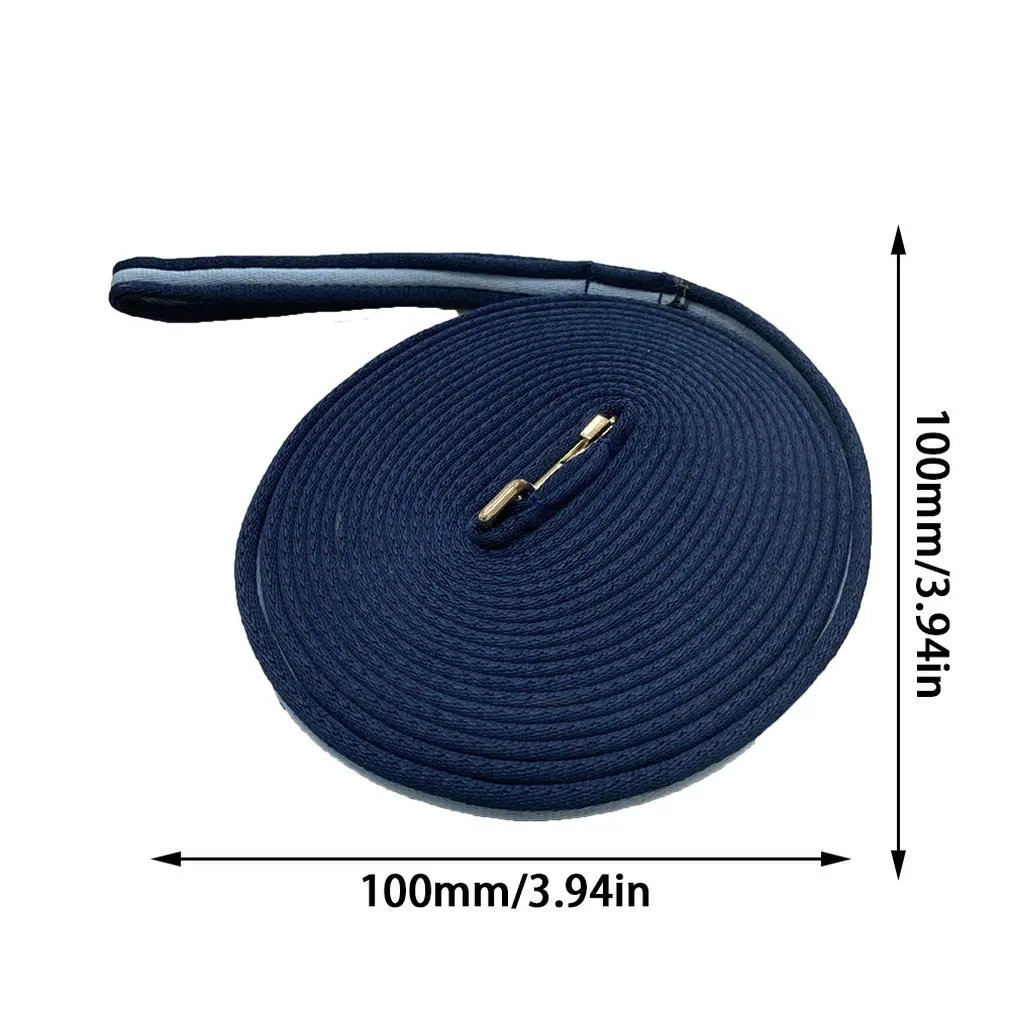 

Polyester Multicolor Nylon Metal Hook 8 M Dressage Rope Lead Rope Rope Polyester Belt Horse Training