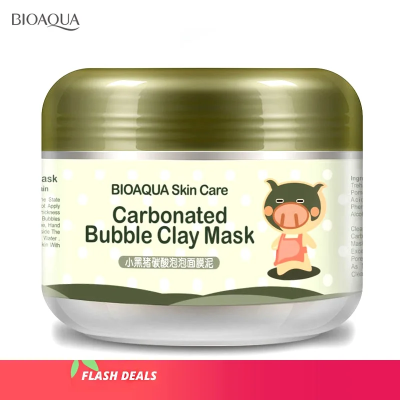 

Отбеливающая маска для ухода за кожей bioaqua, увлажняющая маска, очищающая угри, средство для удаления косметики, маски для лица от старения ко...