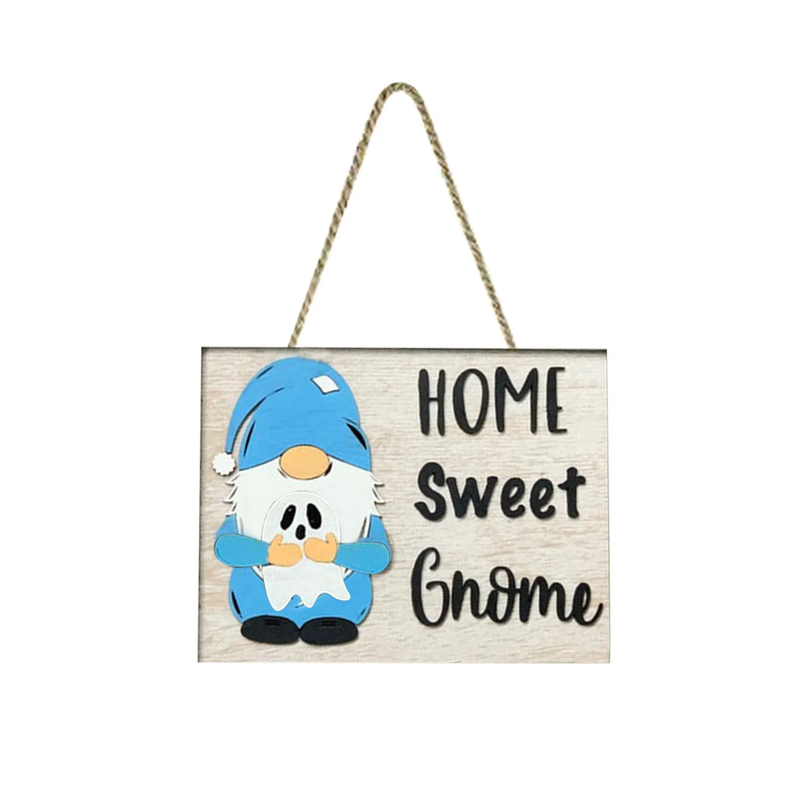 

Дверная вешалка Gnome сезонный знак приветствия со сменными прямоугольными предметами для праздника для крыльца подвесной Декор ручной рабо...