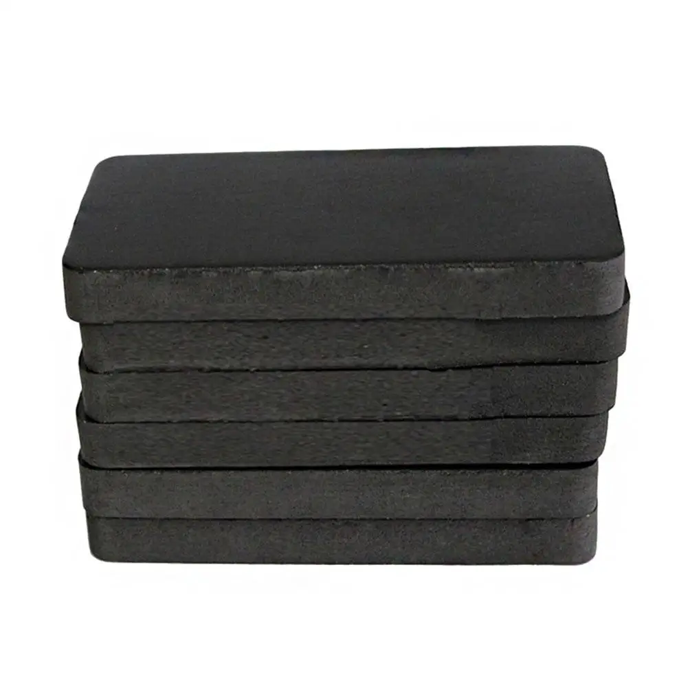 

6PCS Treadmill Mat Sound Insulation Cushion Exercise Equipment Mat With High Density Rubber