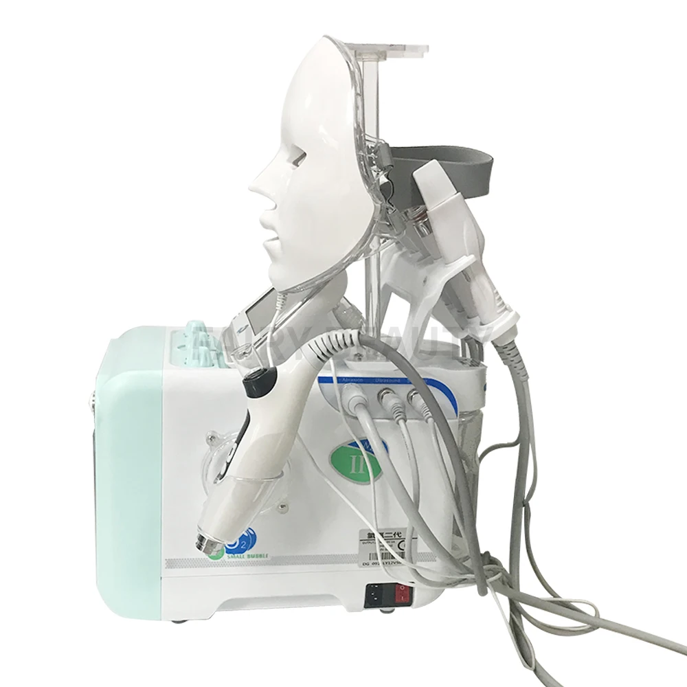 Аппарат для алмазной мкродермабразии 8 в 1 вакуумное удаление черных точек уход