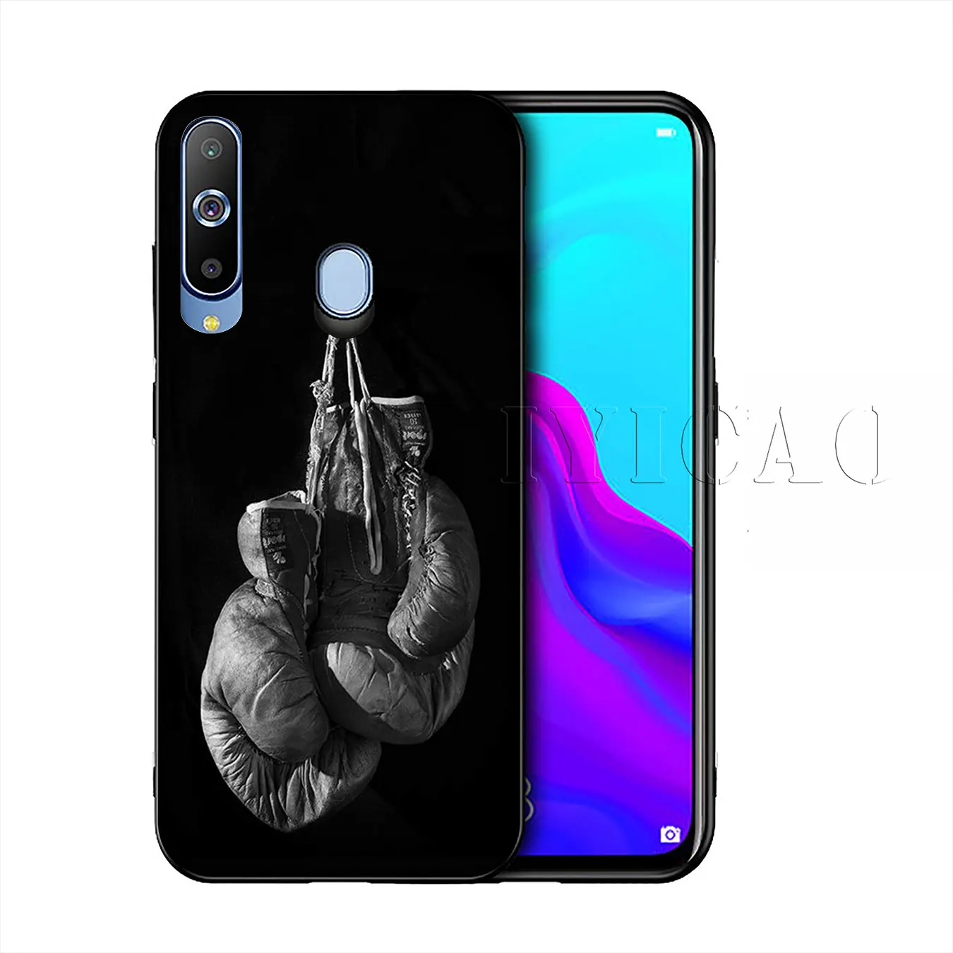 IYICAO мультфильм боксерские девушки перчатки шаблон ТПУ мягкий чехол для Samsung Galaxy