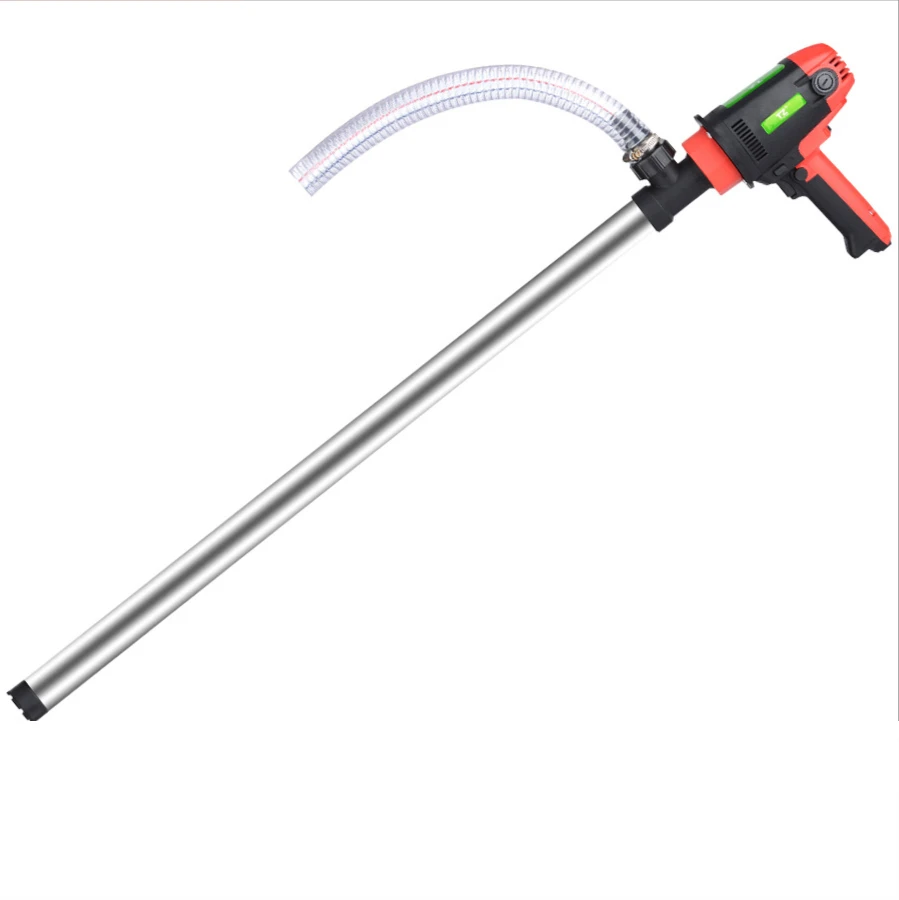 

Hot Sales Portable Electric Drum Oil Pump 220V Drum Pump Diesel Pump Pump Oiler Fuel Pump Refueling Machine 880W