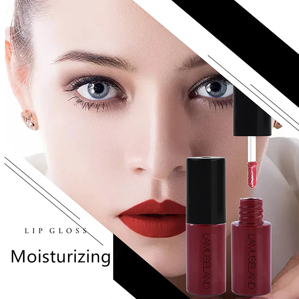 1/3 шт Водонепроницаемый Жидкий блеск для губ набор металлическая матовая губная