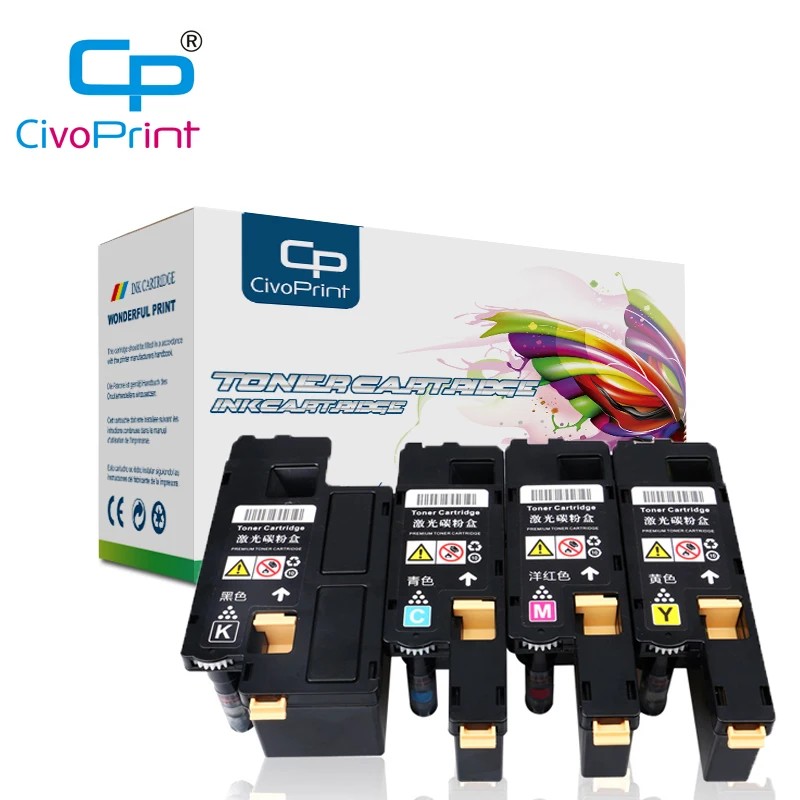 

Лазерный тонер-картридж Civoprint C 1700 совместимый с KCMY, C1700 для принтера EPSON AcuLaser C1700 1750N CX17NF